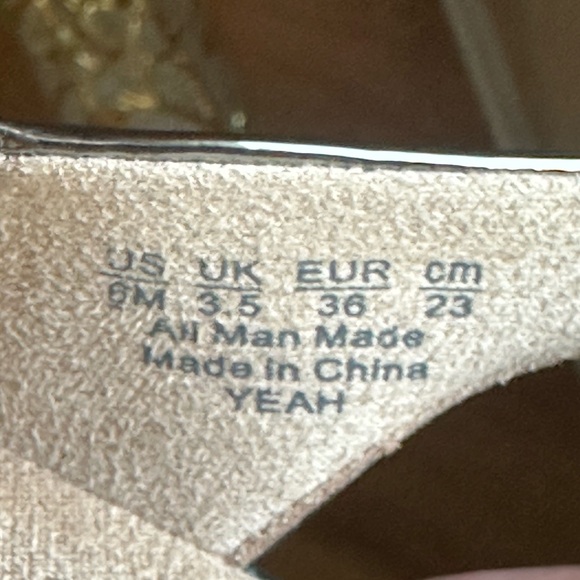 SOUL Naturalizer Womens Yeah Silver Faux Leather Penny Flat Loafers Shoes size 6 - Picture 9 of 12